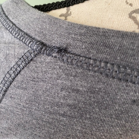 Women’s Grey Blouse with Cutout Detail Size Small - Picture 6 of 7